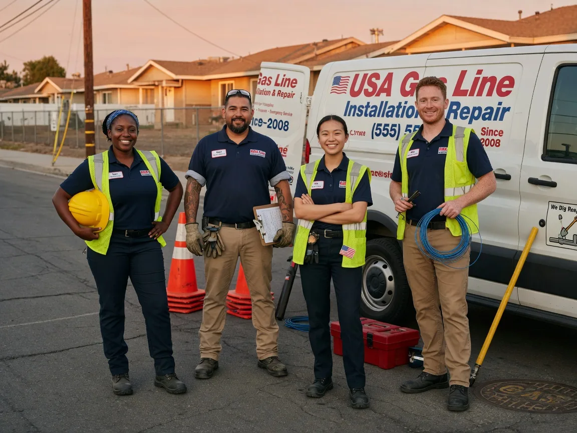 Gas Line Installation company in Redkey, IN